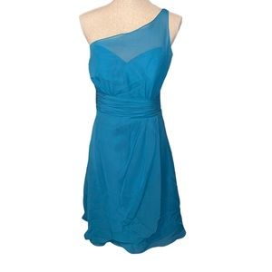 Jordan Women’s Bridal/ Evening/ Prom/ Homecoming Dress Teal Blue Size 8